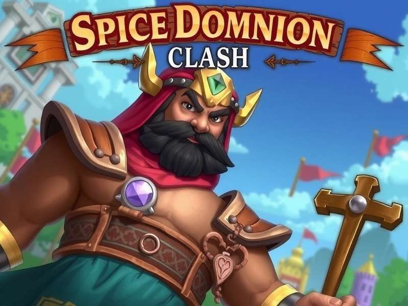 Spice Dominion Clash Game Banner